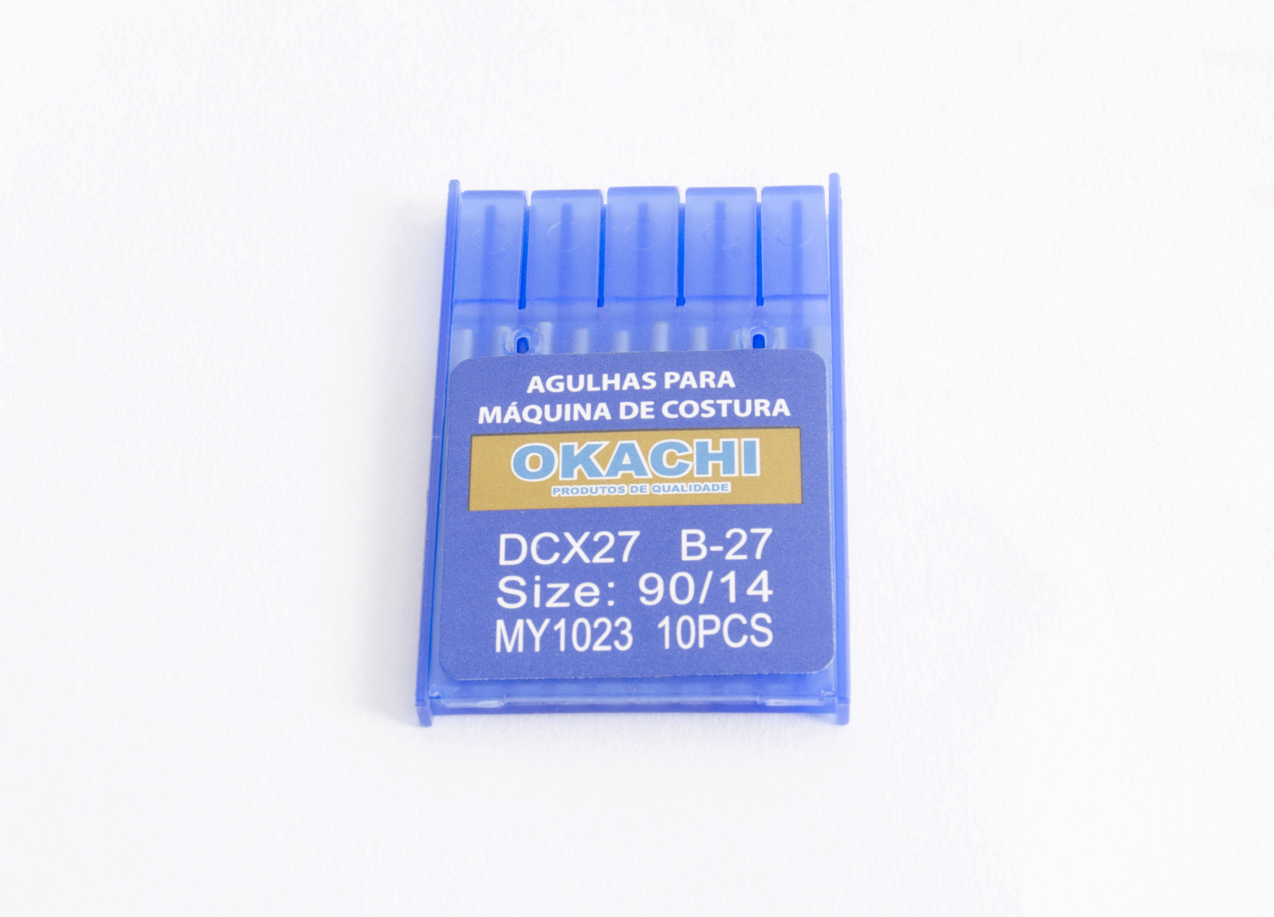 Agulha Overlock com 10 DC27 14 Okachi