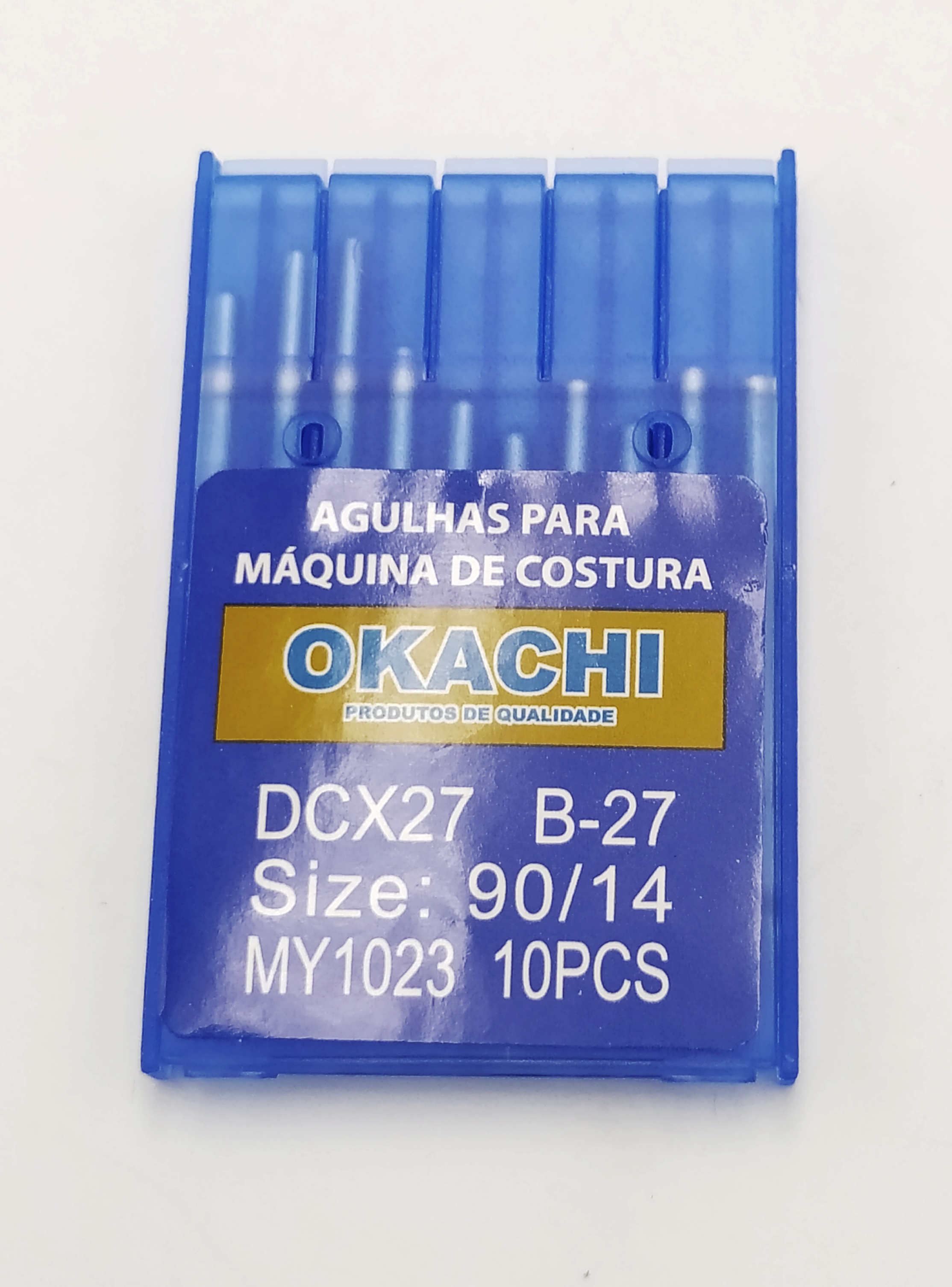 Agulha Overlock com 10 DC27 14 Okachi
