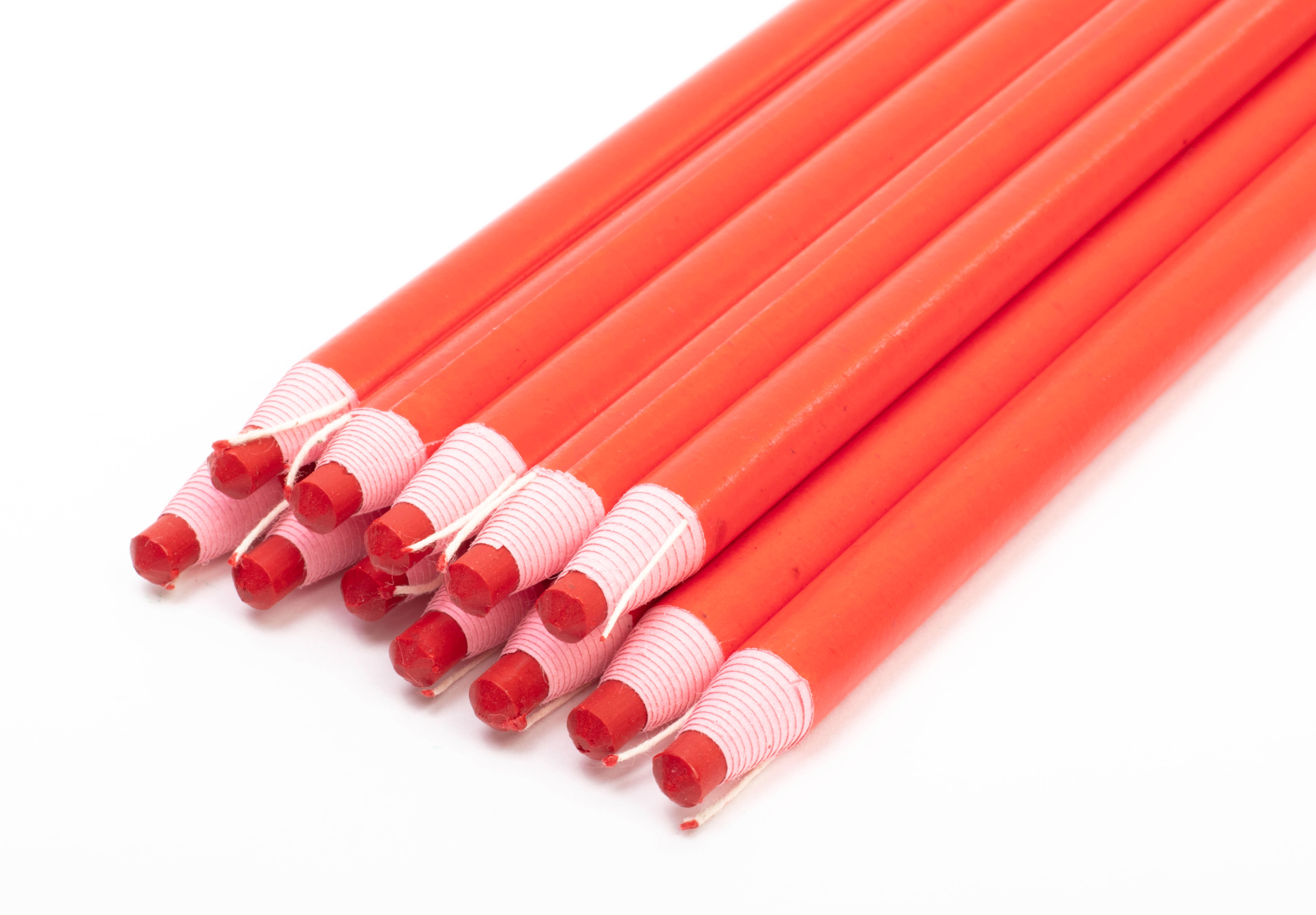 Lápis Ecológico Vermelho com 12 para Risco em Tecido LT-101 - NYBC