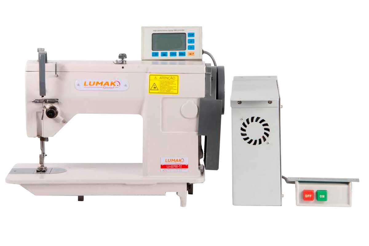 Máquina Costura Industrial Zig Zag LU2270-TZ - Lumak