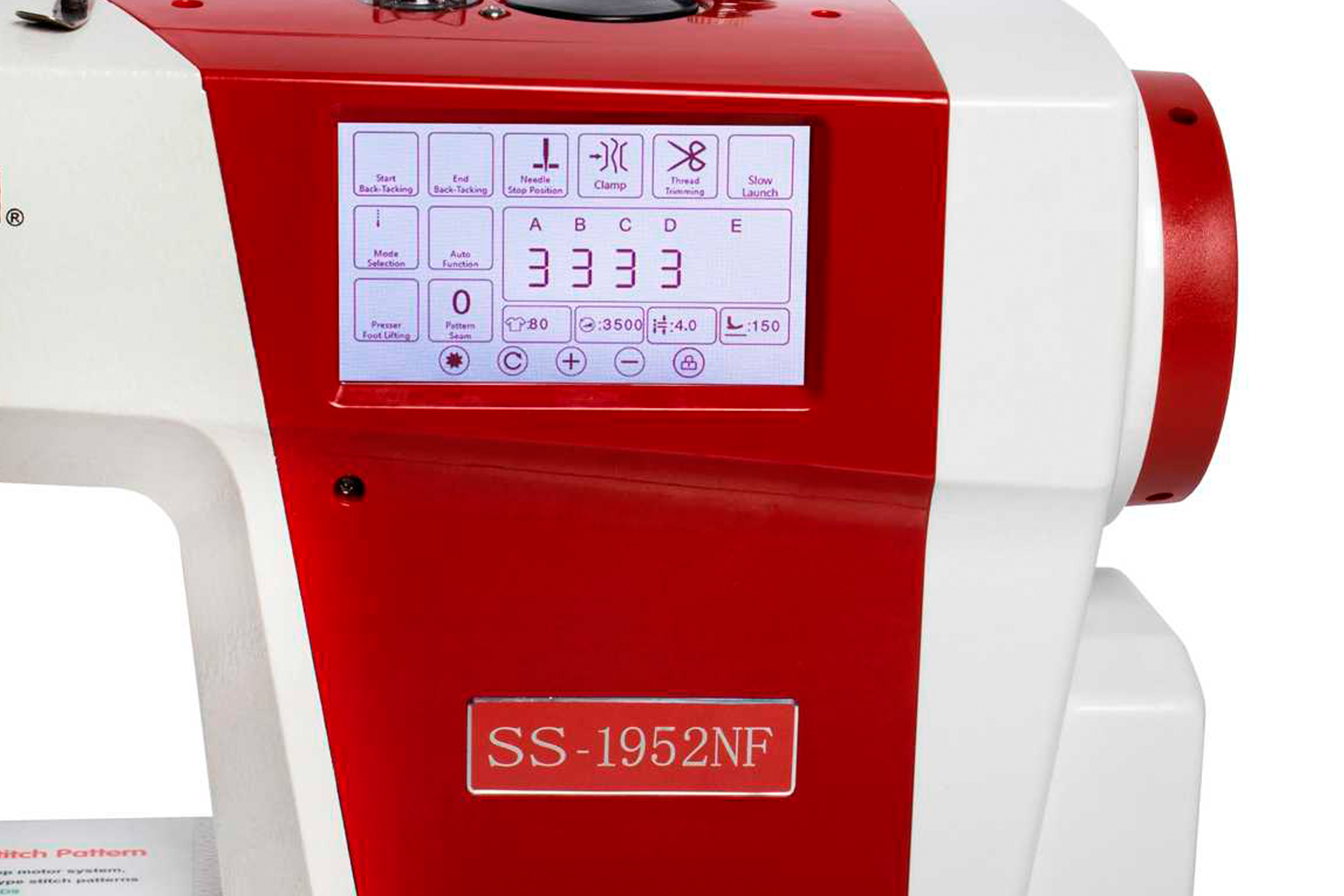Máquina Costura Industrial Reta Eletrônica com Refilador SS1952-NF-DM-QI 220V - Sun Special