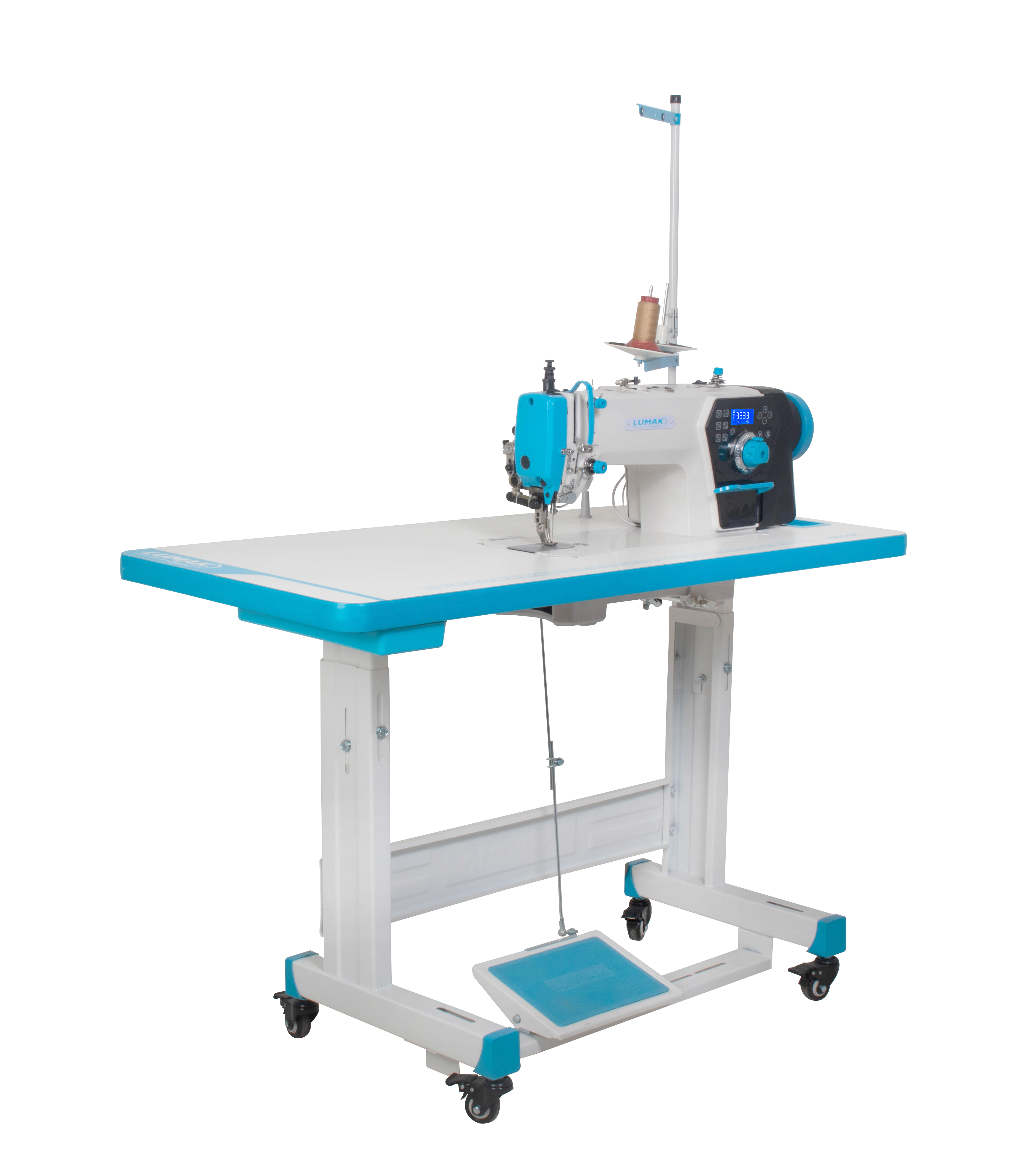 Máquina Costura Industrial Reta Eletrônica 220v LU0358-4D-QI - Lumak