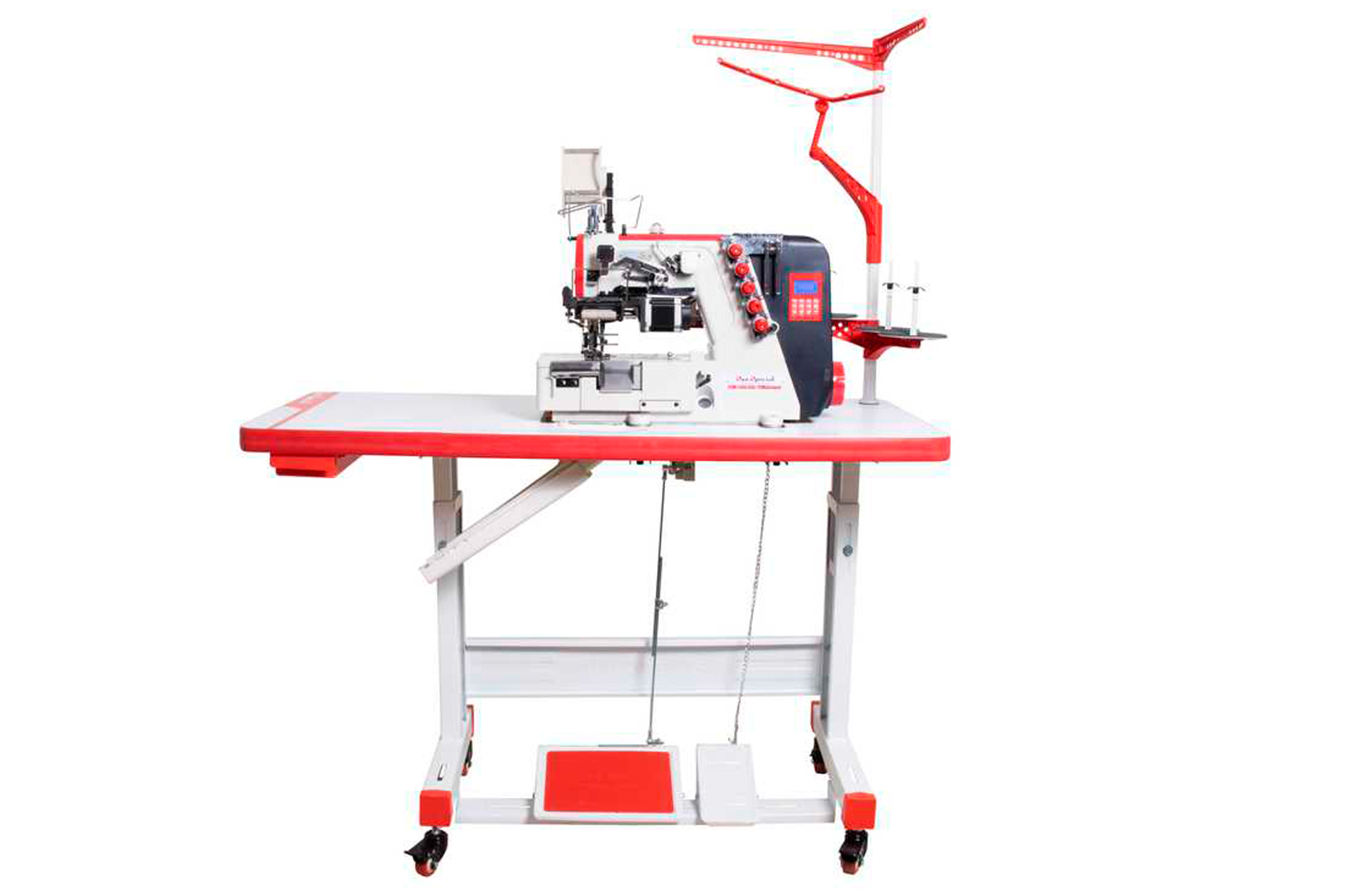 Máquina Costura Industrial Galoneira BT Direct Drive SS80-05-NMC-ST-QI - Sun Special