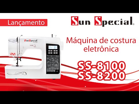 Máquina Costura Doméstica Ss-8200 Eletrônica - Sun Special