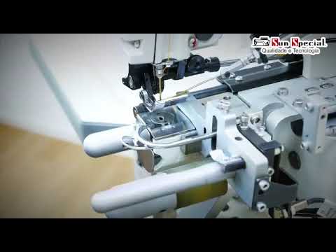 Máquina Costura Industrial Eletrônica Barra 01 Agulha MHA-HB200T - Sun Special