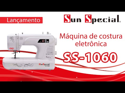 Máquina Costura Doméstica SS-1060 Eletrônica - Sun Special