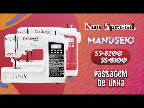 Máquina Costura Doméstica Ss-8200 Eletrônica - Sun Special