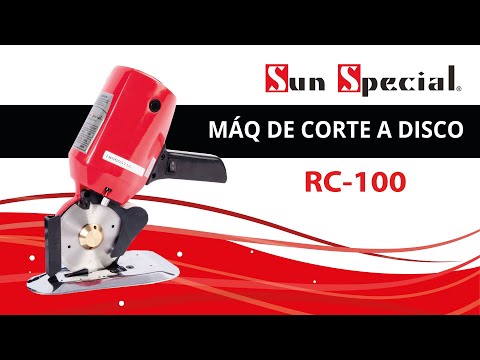 Máquina Corte Tecido RC-100 Vermelha 300w - Sun Special