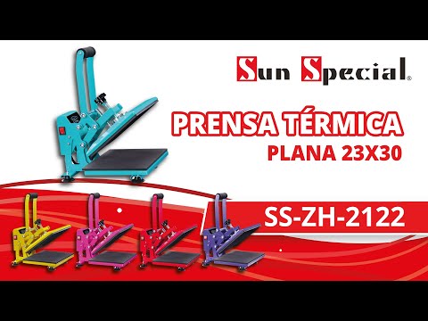 Prensa Térmica Plana SS-ZH-2122 220v - Sun Special
